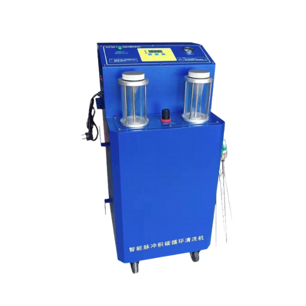 Pulsed carbon deposition cleaning machine-heating version