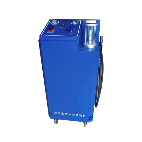 Engine oil flushing machine
